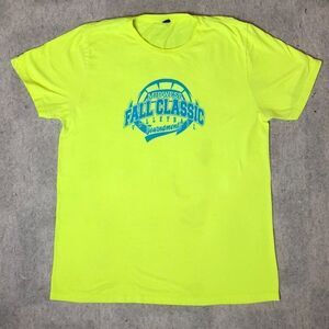 Vintage 2014 Midwest Fall Classic Volleyball Tournament T-Shirt | 2-Sided | L